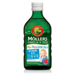 MÖLLER´S Omega 3 Můj první rybí olej 250 ml