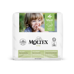 MOLTEX Pure maxi 4 plenky 7-14 kg 29 kusů