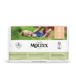MOLTEX PURE Plenky Mini 3-6 kg 38 kusů