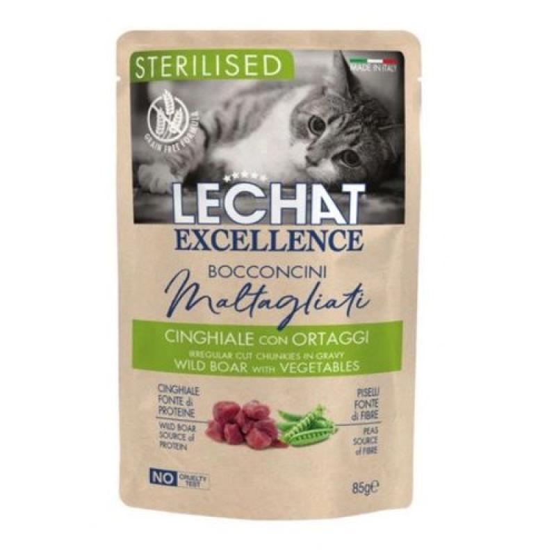 Monge LECHAT Maltagliati Sterilised kapsička pro sterilizované kočky- divočák se