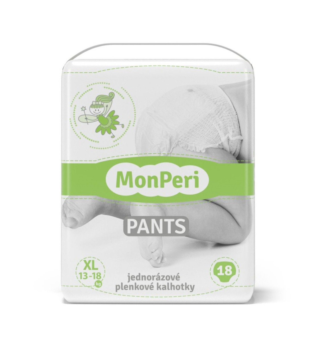MonPeri Pants XL 13-18 kg plenkové kalhotky 18 ks