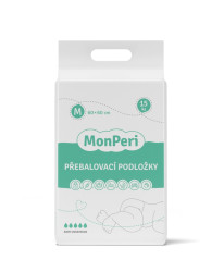 MonPeri Přebalovací podložky M 60 x 60 cm 15 ks