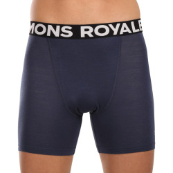 Mons Royale Pánské boxerky merino modré (100088-1169-568) XXL