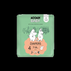 MOOMIN BABY 4 Maxi 7–14 kg, eko pleny 42 ks