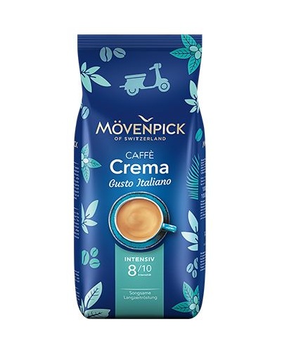Mövenpick Caffé Crema Gusto Italiano 90% Arabica 10% Robusta zrnková káva 1 kg