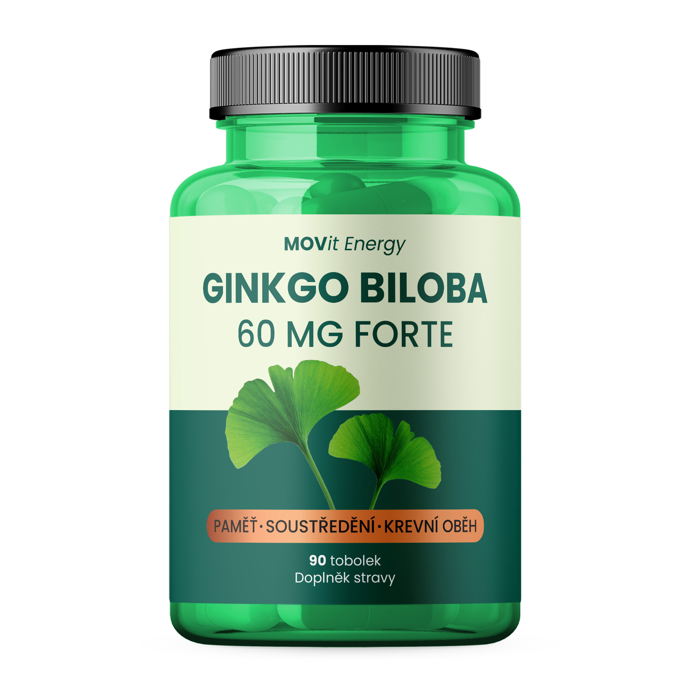 MOVIT ENERGY Ginkgo Biloba 60 mg Forte, 90 tobolek