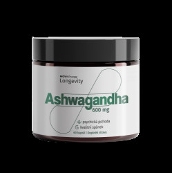 MOVIT ENERGY LONGEVITY - Ashwagandha 600 mg, 5% withanolidů, 60 kapslí