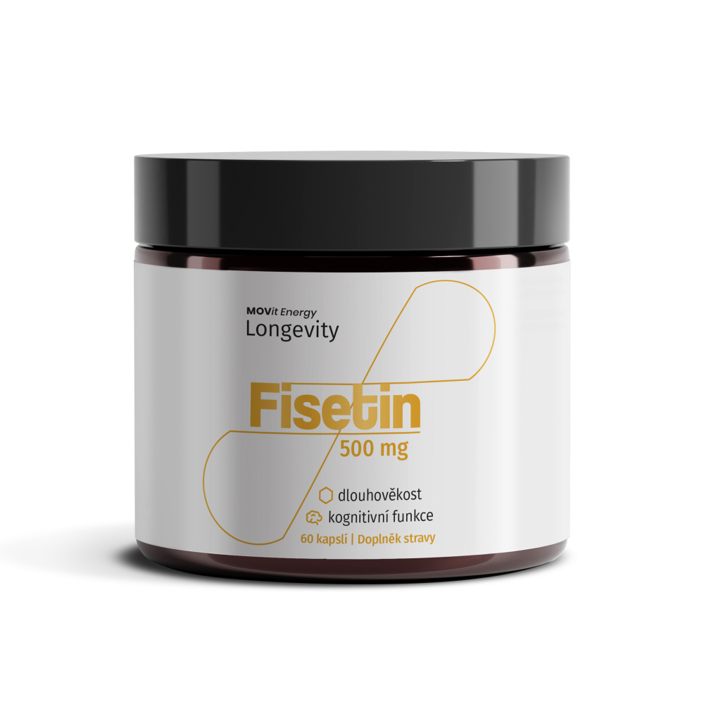 MOVit Energy LONGEVITY Fisetin 500 mg 60 kapslí