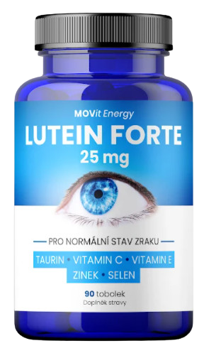 MOVIT ENERGY Lutein Forte 25 mg + Taurin 90 tobolek