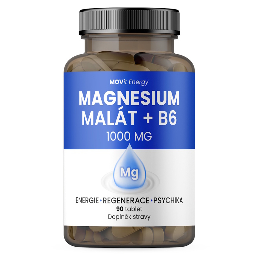 MOVIT ENERGY Magnesium Malát 1000 mg + B6 90 tablet