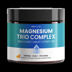 MOVIT ENERGY Magnesium Trio Complex Drink, pomeranč 360 g