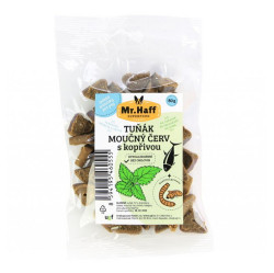 MR. HAFF Pamlsky pro psy tuňák a moučný červ s kopřivou 80 g