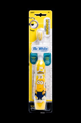 Mr. White Mimoň SOFT dětský zubní kartáček bateriový