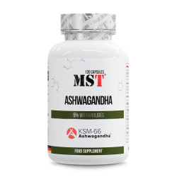 MST Nutrition Ashwagandha KSM-66 120 cps