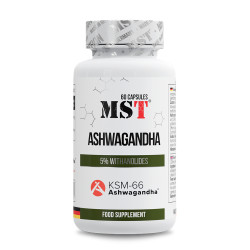 MST Nutrition Ashwagandha KSM-66 60 cps