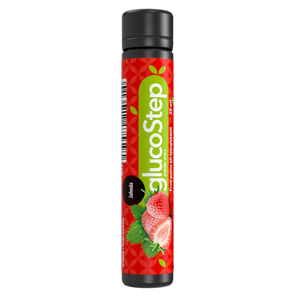 MTE GlucoStep jahoda 25 ml