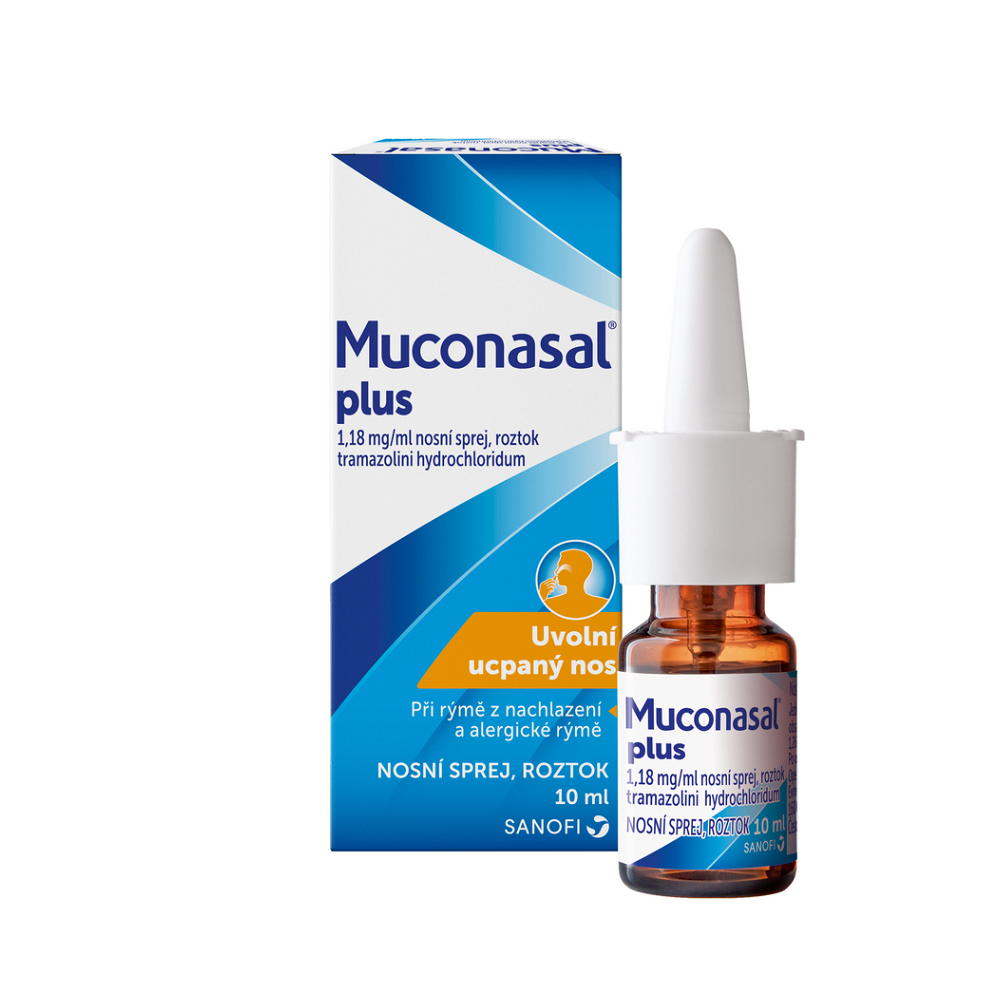 MUCONASAL Plus roztok ve spreji 10 ml