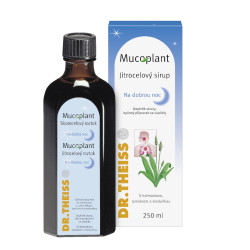 MUCOPLANT Jitrocelový sirup při kašli Na dobrou noc 250 ml