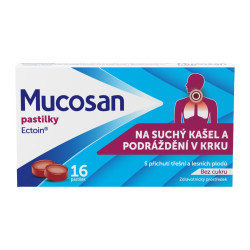 Mucosan pastilky 16 ks