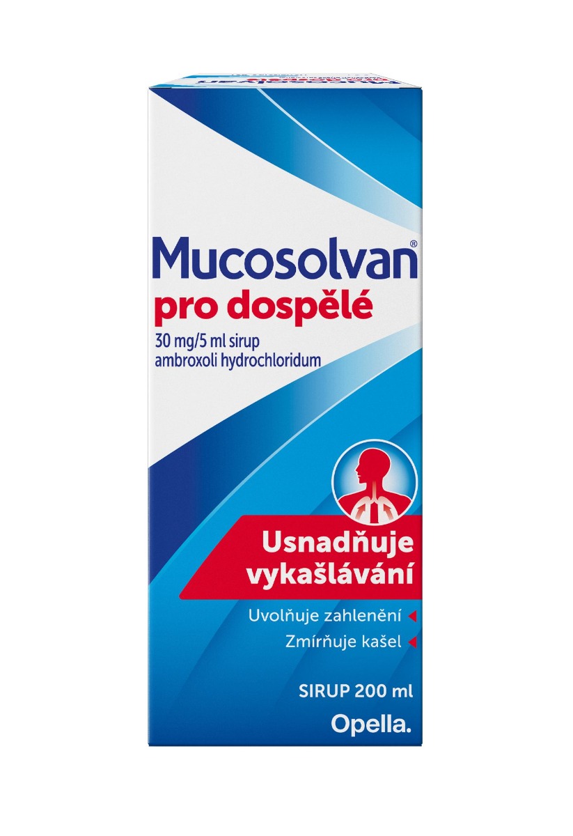 Mucosolvan pro dospělé sirup 200 ml