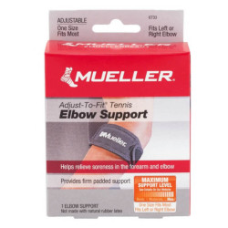 MUELLER Adjust-to-fit Tennis Elbow Support Pásek na tenisový loket 1 kus