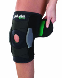 Mueller Green Adjustable Hinged Knee Brace, ortéza na koleno, uni