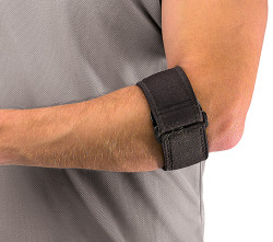 MUELLER Tennis Elbow Support w/Gel Pad, pásek na tenisový loket s gelovým polštářkem
