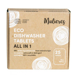 MULIERES OÜ Tablety do myčky vše v jednom BIO 25 ks