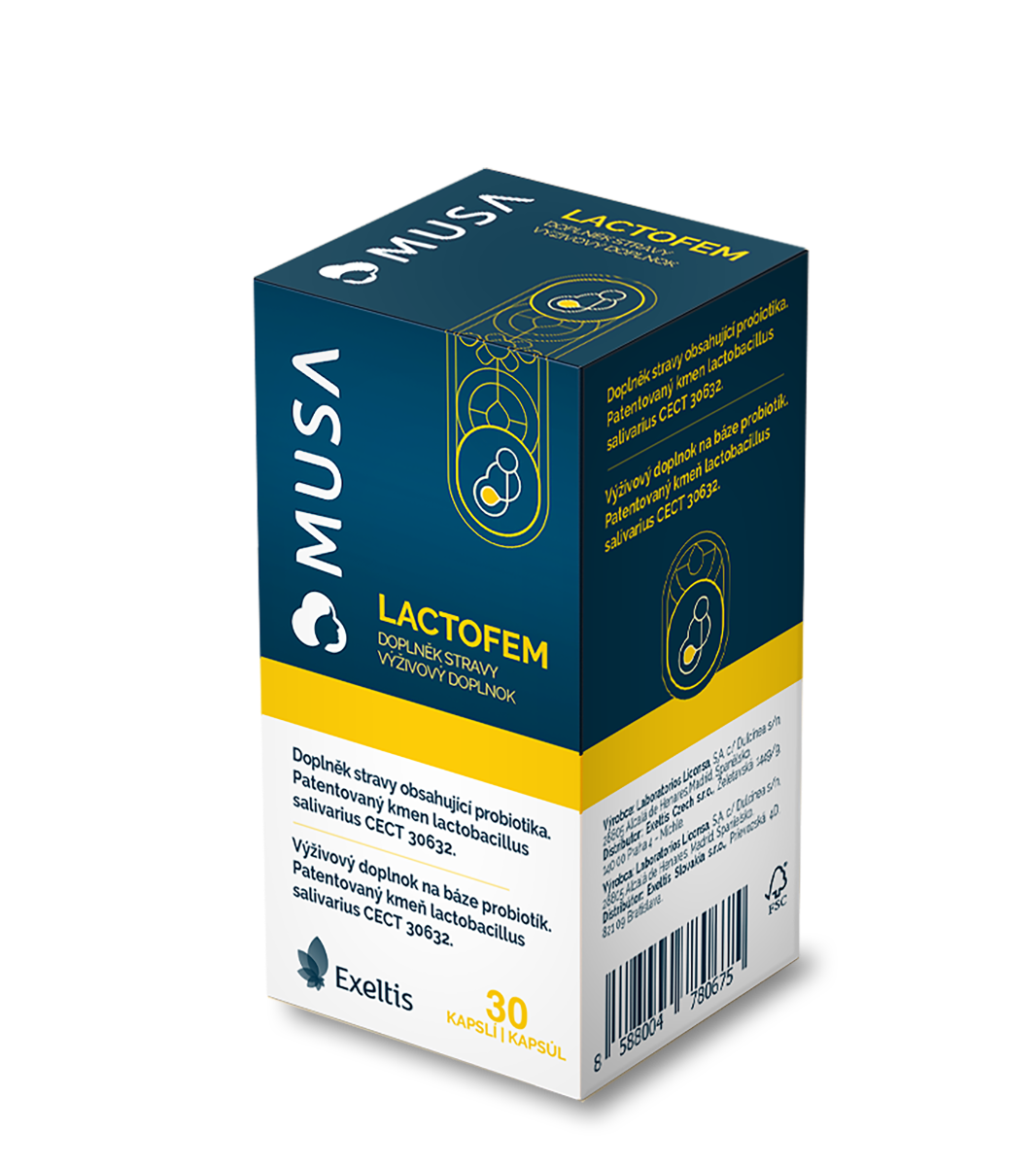 MUSA Lactofem 30 kapslí