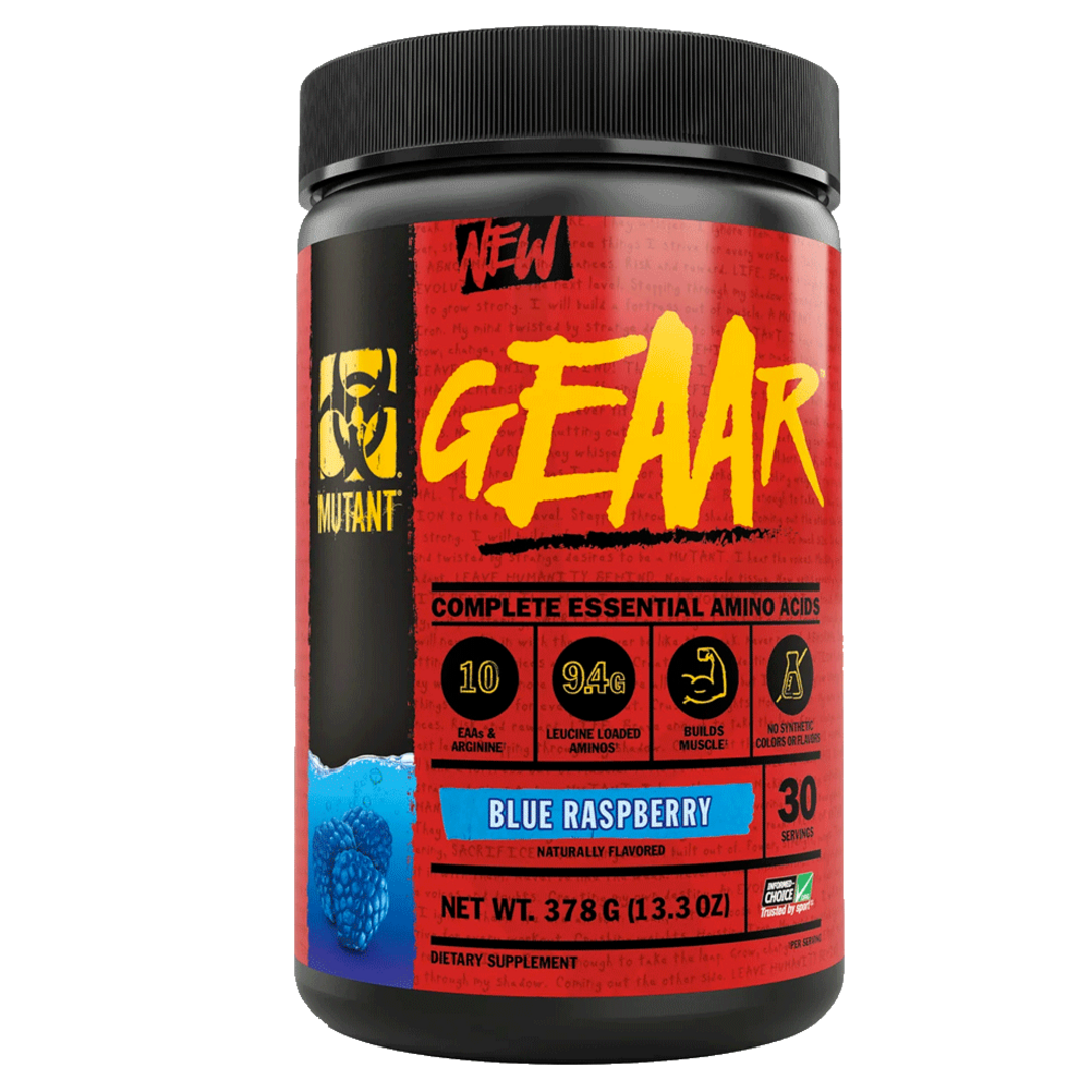 Mutant / PVL GEAAR 400g - modrá malina
