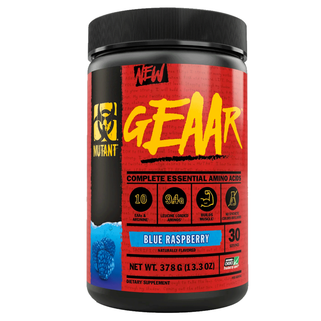 Mutant / PVL GEAAR 400g - modrá malina