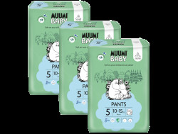 Muumi Baby Pants 5 10–15 kg eko kalhotky 114 ks