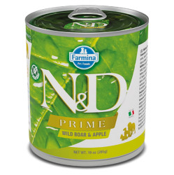 N&D Prime Boar & Apple Adult pro dospělé psy 285 g