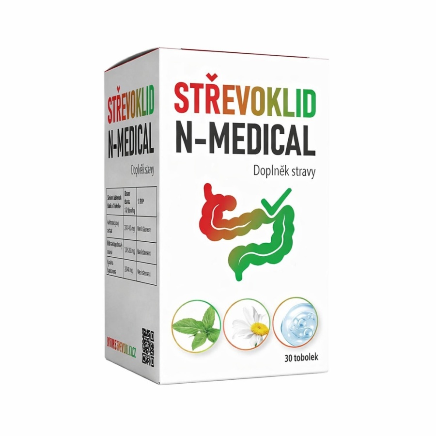 N-Medical Střevoklid 30 tobolek