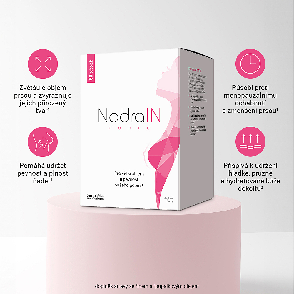 NADRAIN Forte větší objem a pevnost ňader 60 tobolek