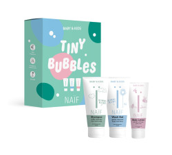 NAIF Dárková sada kosmetiky pro děti a miminka 3 ks