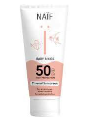 NAIF Ochranný krém na opalování pro děti a miminka SPF50 100 ml