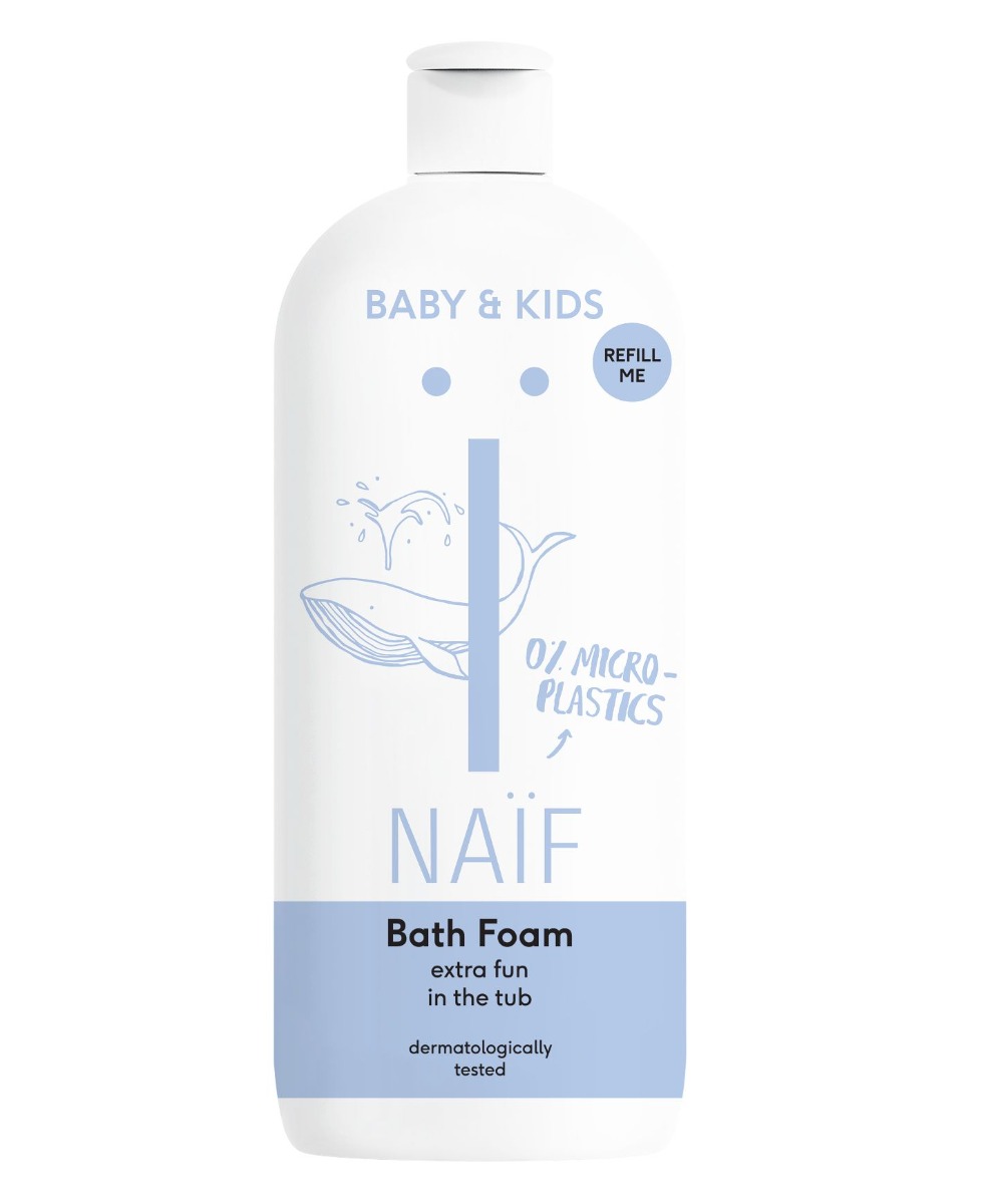 NAIF Relaxační pěna do koupele 500 ml