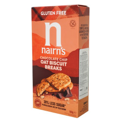 NAIRNS Ovesné sušenky s čokoládou bez lepku 160 g