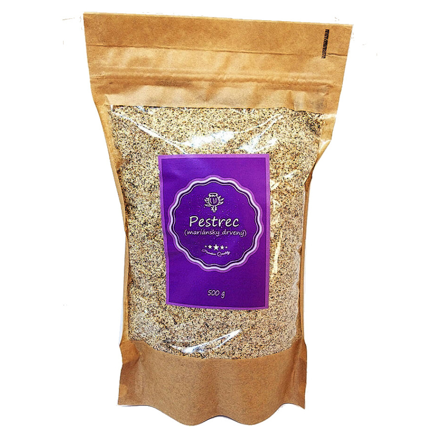 NAJTELO Ostropestřec mariánský drcený plod 500 g