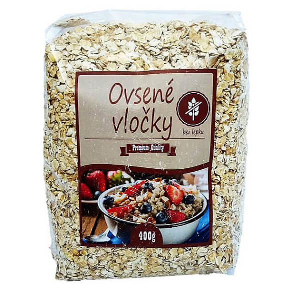 NAJTELO Ovesné vločky bez lepku 400 g