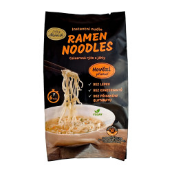 ŇAMISH Instantní nudle celozrnná hovězí bez lepku 57 g