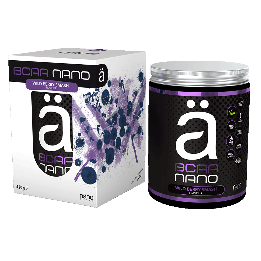Näno Supps BCAA Nano 420g - lesní plody