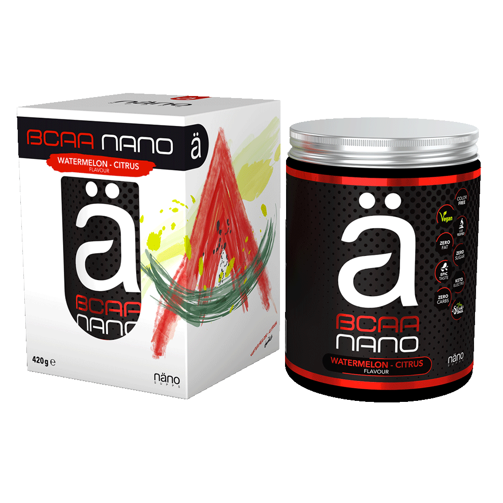 Näno Supps BCAA Nano 420g - vodní meloun, citrus