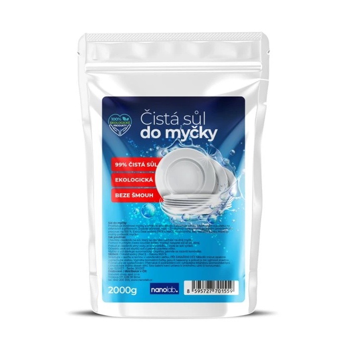 Nanolab Čistá sůl do myčky 2000 g