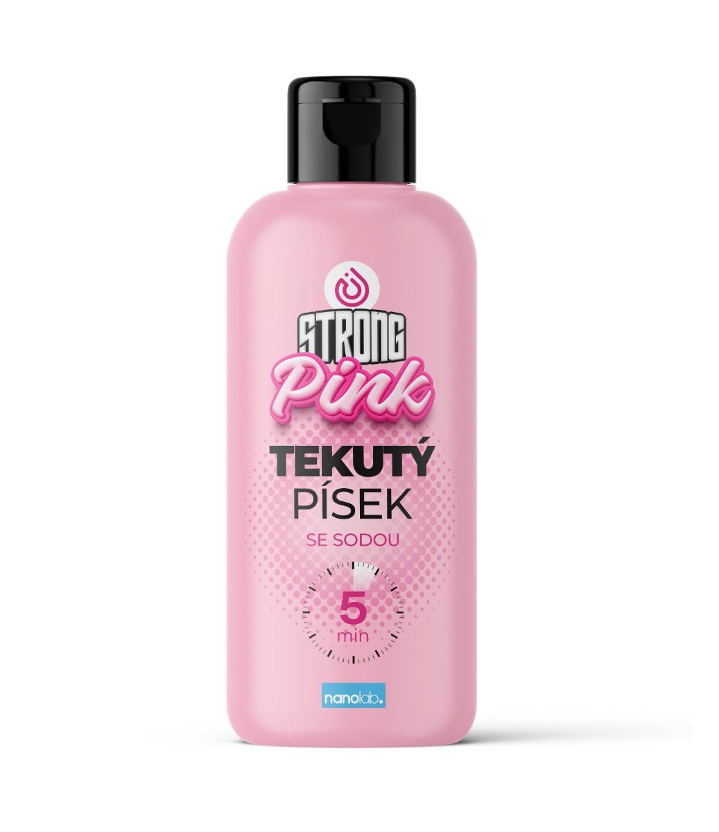 Nanolab Strong Pink Tekutý písek se sodou 500 ml
