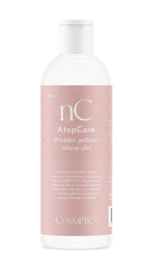 nanoSPACE Cosmetics AtopCare Přírodní pečující tělový olej 200 ml