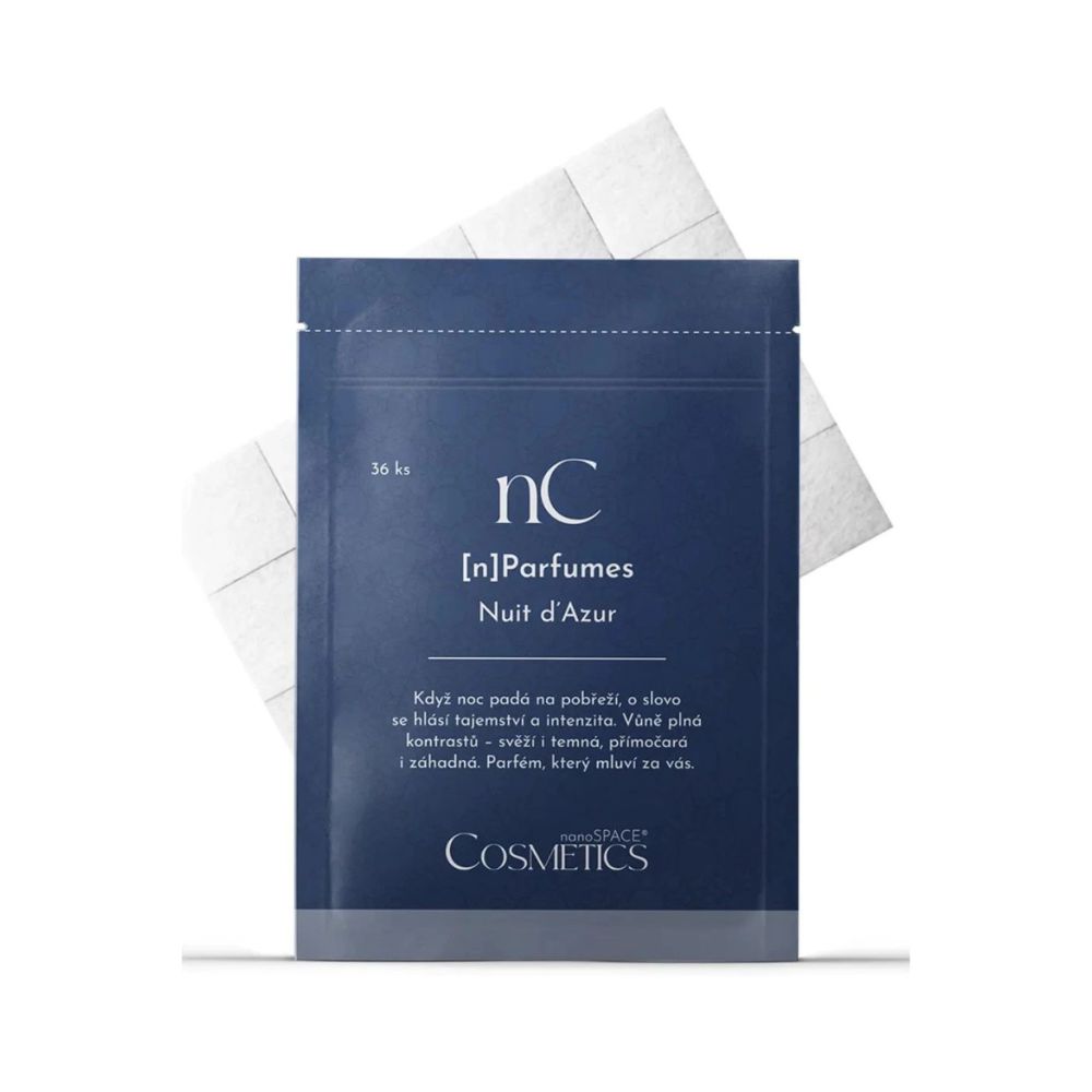 nanoSPACE Cosmetics [n]Parfumes Nuit d’Azur pánský bezvodý parfém 36 ks