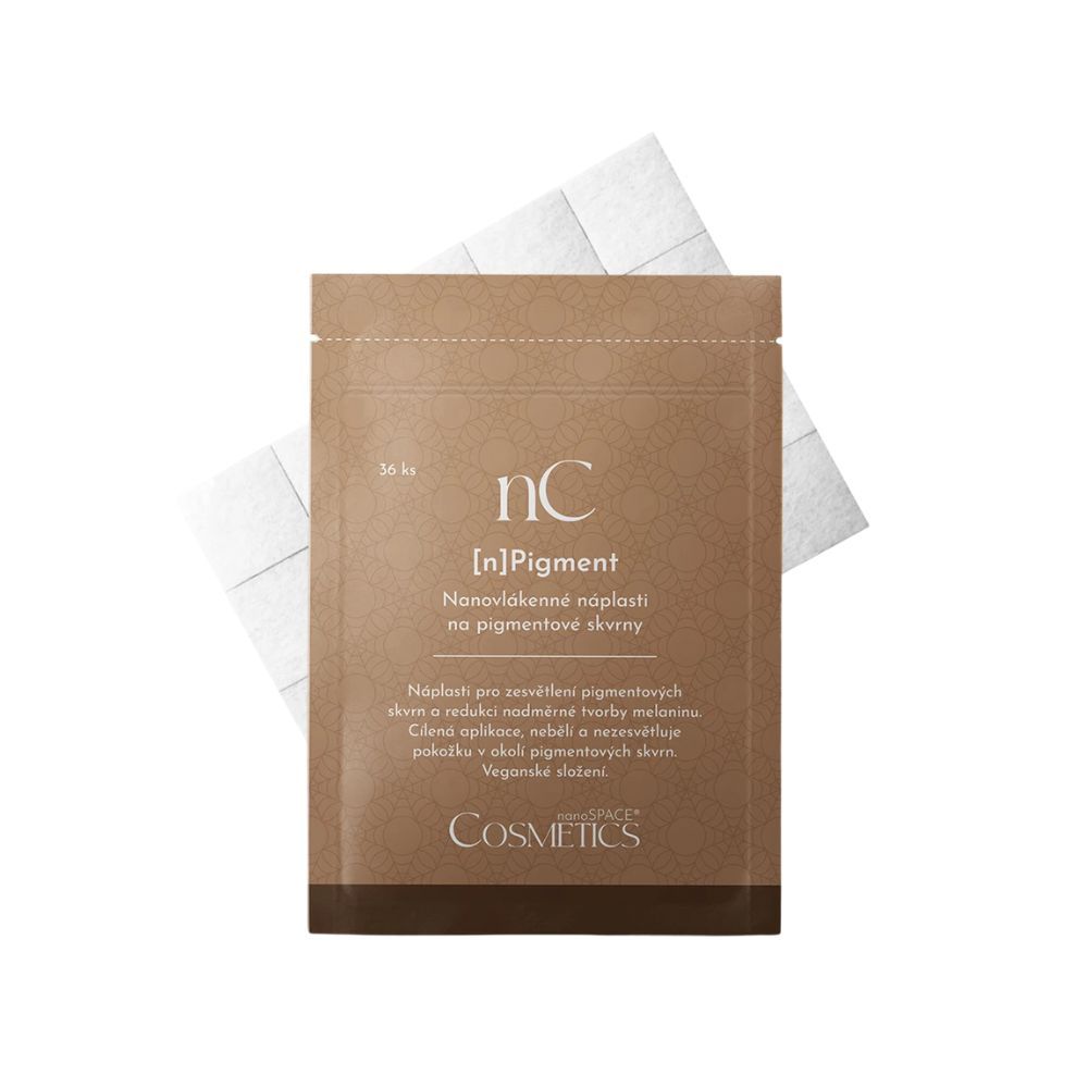 nanoSPACE Cosmetics [n]Pigment Nanovlákenné náplasti 36 ks