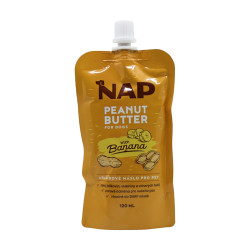 NAP Arašídové máslo pro psy banán 120 g